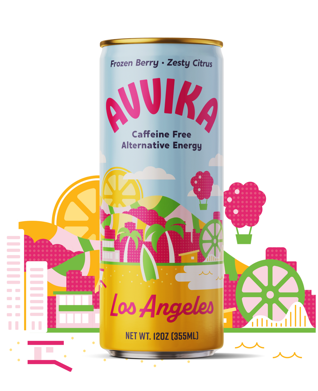 Avvika Los Angeles Energy Drink Can